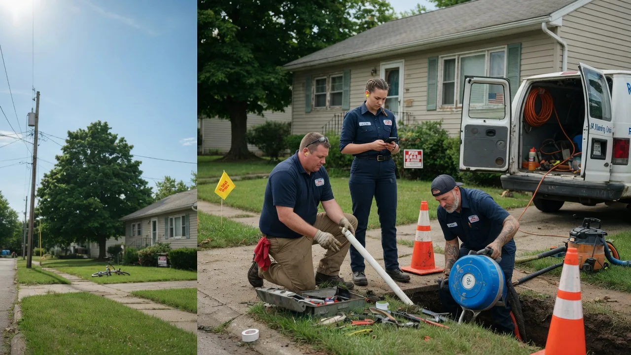 Sewer Line Repair in Pottersdale, PA near me